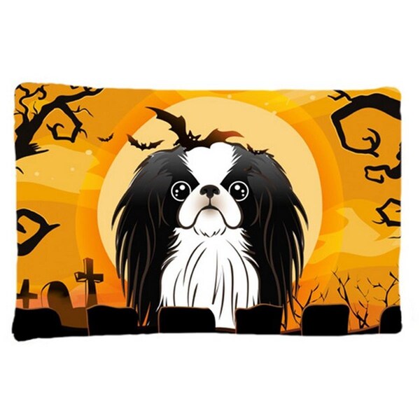 Carolines Treasures Halloween Japanese Chin Fabric Standard Pillowcase BB1788PILLOWCASE - main